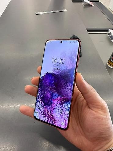 6 s plus: Samsung Galaxy S20, 128 GB, rəng - Qırmızı, Simsiz şarj — 10