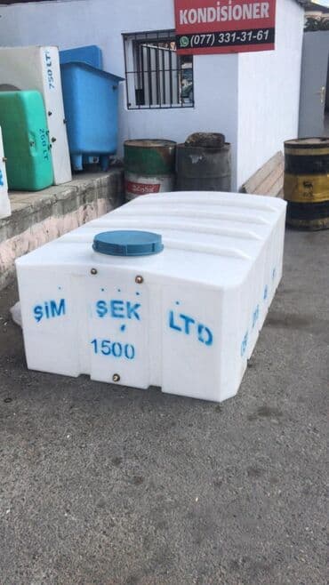 Bak, Plastik, 1500 l, Yeni, Ödənişli çatdırılma lalafo.az -da Bak, Plastik, 1500 l, Yeni, Ödənişli çatdırılma