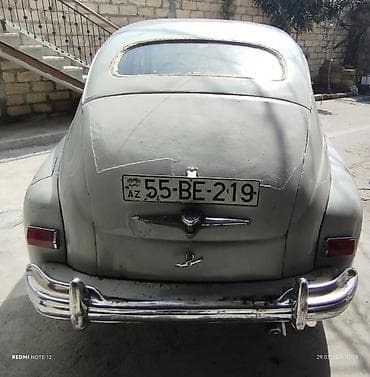 GAZ M20 “Pobeda” – klassik sovet sedanı - Korpus: 4 qapılı — 8
