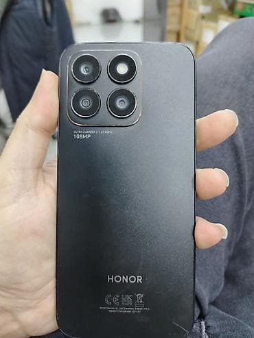gence telfon: Honor X8b, 128 GB, rəng - Qara, İki sim kartlı — 2