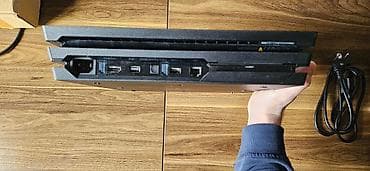 android box tv: PlayStation 4 Pro (PS4 Pro) oyun konsolu Komplekt: - PS4 Pro konsolu — 3