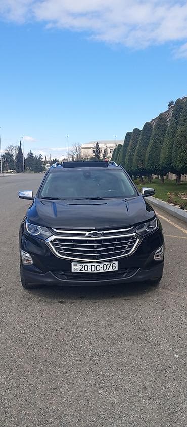 led iwiqlar: Chevrolet Equinox – qara rəngli, 5 yerlik kompakt SUV. Texniki və — 2