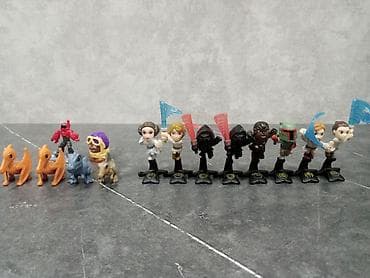 Elektrik nəqliyyatı: Kolleksiya fiqurları dəsti - Mövzu: Ulduz Müharibələri (Star Wars) və — 2