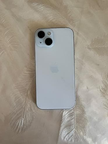 ref iphone satisi: IPhone 15, 128 GB, Ağ, Barmaq izi, Face ID — 1