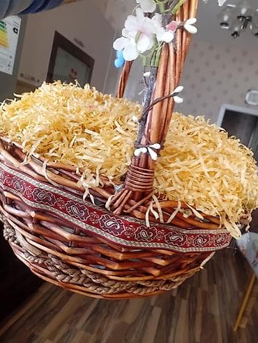 Hədiyyə səbəti, rəng - Qəhvəyi — 1