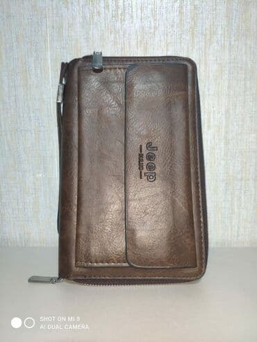 kişilər üçün vizitka qabı: Pulqabı, Təbii dəri, Yeni — 5