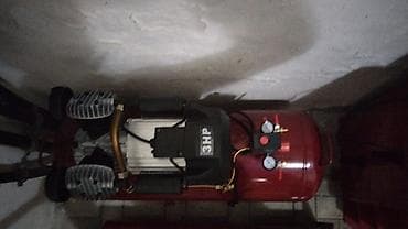 Hava kompressoru – 3HP, yağlı, kəmərlə ötürməli, iki silindrli