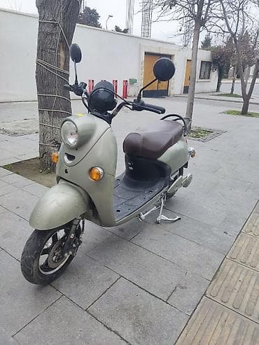 динамо ваз 2107: Elektrik skuter – klassik skandinaviya tərzində kuzov, açıq zeytun — 1