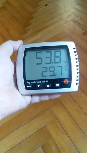 Elektron temperatur və nəmlik ölçən cihaz.Almaniyanın TESTO firmasının — 1