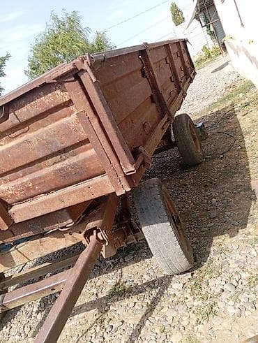 traktor satılır: Tək oxlu kənd təsərrüfatı qoşqusu - Tip: Hidravlik yükləyib-boşaltma — 1