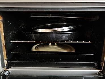 corek sobası: Korkmaz elektrikli mini soba - Kompakt stolüstü dizayn, gümüş rəngli — 3