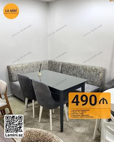 Künc divan, Mətbəx üçün, Açılmayan