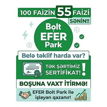 dayə axtarilir: Taksi sürücüsü tələb olunur, Şəxsi nəqliyyat vasitəsi ilə, 1-2 illik təcrübə — 4