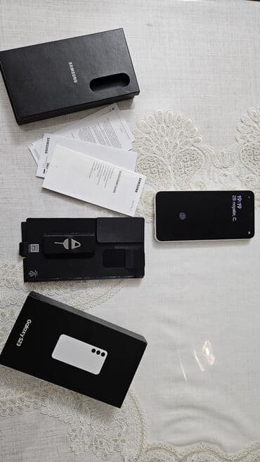 Mobil telefon və aksesuarlar: Samsung Galaxy S23, 256 GB, rəng - Ağ, Simsiz şarj — 8