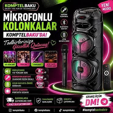 Kolonka, Növ - Portativ, rəng - Qara
