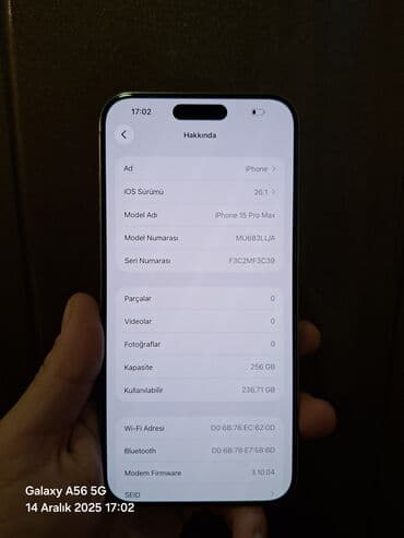 redmi k80 pro: IPhone 15 Pro Max, 256 GB, Natural Titanium — 1