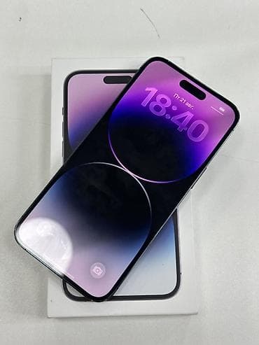 iphone e: IPhone 14 Pro Max, 128 GB, Deep Purple, Simsiz şarj — 2