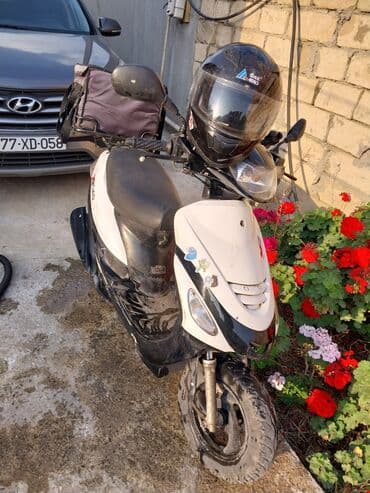 купить мопед в кредит: Moon - RED, 50 см3, 2024 год, 20000 км — 1