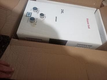 Краны водонагреватели: Hazar Hot 24L qazla işləyən su qızdırıcısı - Tutum: 24 litr/dəq — 2