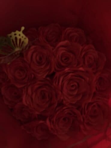 Ковры: Mavi süni qızılgül – dekorativ aksesuar - Canlı, parlaq mavi rəngli — 2