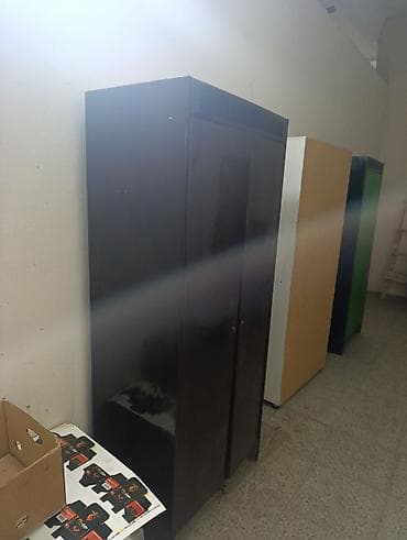 panel aboylar: Metall şkaf – 2 qapılı, havalandırma panjurlu üst hissə ilə — 2