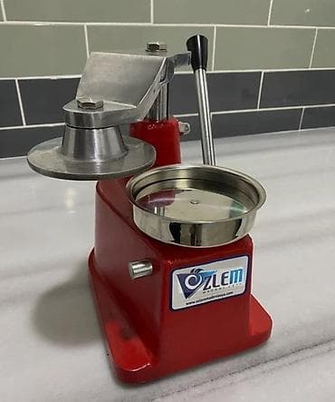 Özlem marka əl ilə işləyən kotlet/burger pressi - Mexaniki qol ilə — 1