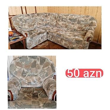 İşlənmiş, Künc divan, Kreslo — 1