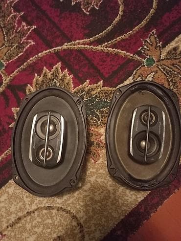 Pioneer avtomobil akustikası – oval koaksial dinamiklər dəsti -