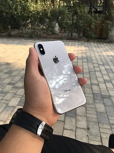 IPhone X, 64 GB, Ağ, Simsiz şarj, Face ID lalafo.az -da IPhone X, 64 GB, Ağ, Simsiz şarj, Face ID