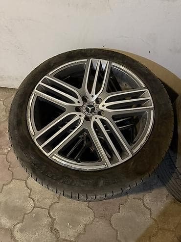 Mercedes-Benz orijinal yüngül lehimli disklər və şinlər komplekti - — 3