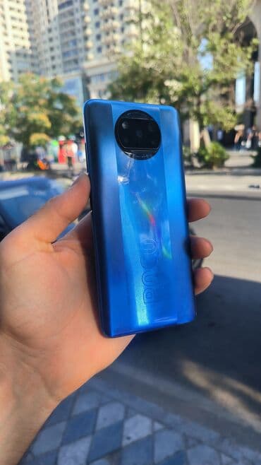 telegon: Poco X3, 256 GB, rəng - Göy, Face ID — 1