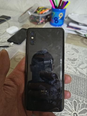 xiaomi mi note 10 pro: Xiaomi Mi Mix 3, 128 GB, rəng - Qara, 
 Barmaq izi — 9
