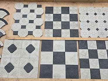 plitələr: Her növ tametlərin sifarişi .Dekorativ səki və pilləkən üçün beton — 6