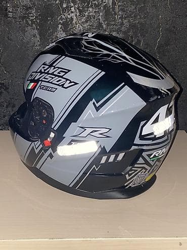 Мототранспорт: RNG Division tam üzlü motosiklet dəbilqəsi - Model: RNG Division Team — 2