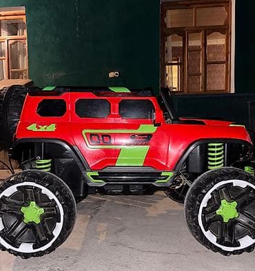 kidilo kalyaska qiymeti: Uşaq üçün elektrikli off-road jeep tipli maşın - Korpus: parlaq — 2
