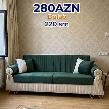 Dolab – 220 sm Qiymət: 280 AZN - Ölçü: 220 sm - Korpus və qapılar