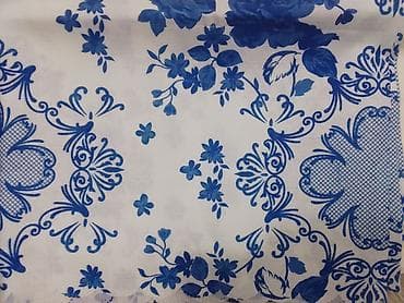 Digər tekstil: Mətbəx və masa üçün parça dəstləri - Naxışlar: - Qırmızı-ağ fon — 3