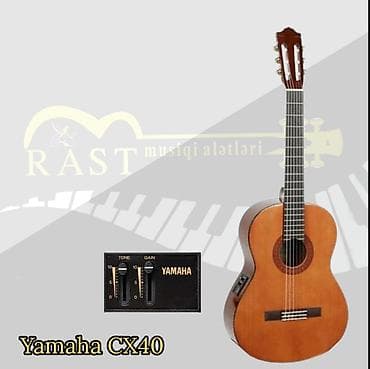 gibson gitara: Gitara "yamaha cx40", classic gitara, clasic gitara, qitar, qitara — 1