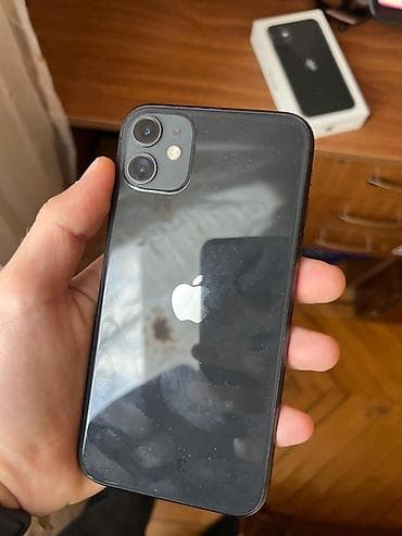 IPhone 11, 64 GB, Qara, Face ID