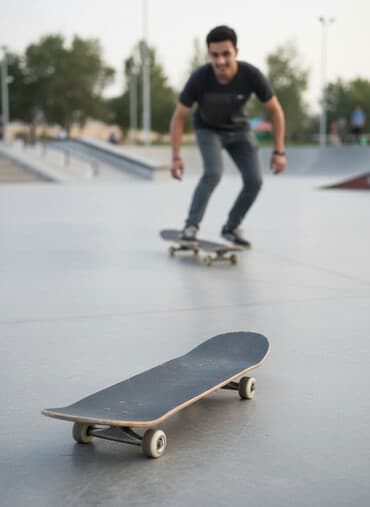 купить чемодан на колесах в баку: Şəkildə gördüyünüz skeytbord satıram. Heç bir prablemi yoxdur. Real — 1