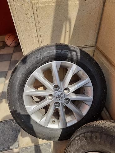 bmw diskler: İşlənmiş Disk təkər Toyota 215 / 60 / R 16, 5 Boltlu — 1