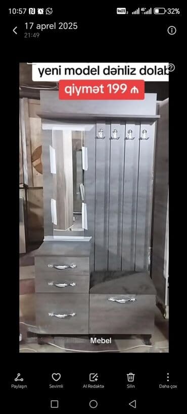 kalidor: Açılan, 1 qapı Düz dolab, Dəhliz dolabı, Rusiya — 17