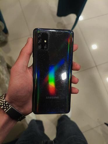 samsung ucuz telefonlar: Samsung Galaxy A51, 128 GB, rəng - Qara, İki sim kartlı — 2