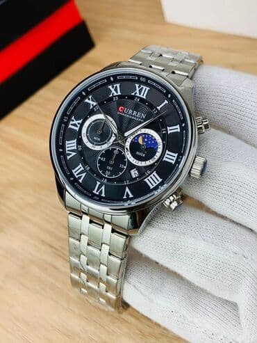 Наручные часы: Новый, Наручные часы, Curren, цвет - Белый — 8