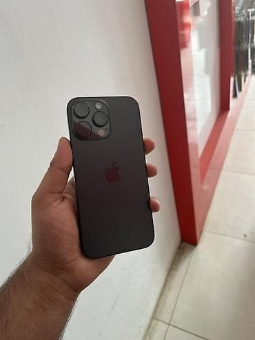 mini elektrik sobası: IPhone 16 Pro Max, 256 GB, Qara — 1