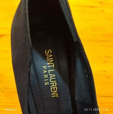 ysl tufli: Tuflilər, YSL, Ölçü: 39, rəng - Qara, İşlənmiş — 2