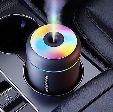 avto maqnitafon: Avtomobil və ofis üçün mini ultrasonik nəmləndirici - Kompakt — 1