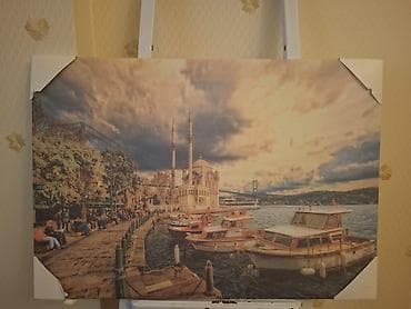 Digər ev dekoru: Divar üçün böyük formatlı çap – Bosfor mənzərəsi - Mövzu: İstanbul – — 1