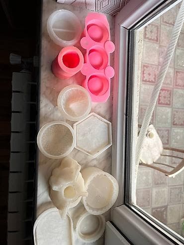 gul celengi: Silikon qəliblər və aksesuarlar dəsti Məzmun: - Şam, gips, epoksid və — 3