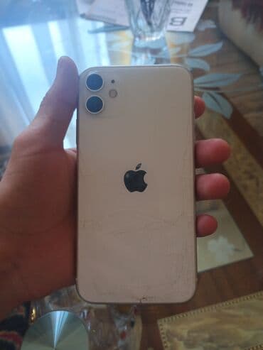 iphone x arxa şüşə qiyməti: IPhone 11, 64 GB, Ağ, Zəmanət, Simsiz şarj, Face ID — 3